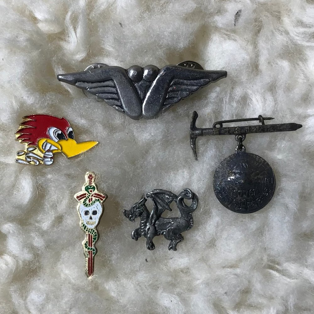 Retro Pin Collection
